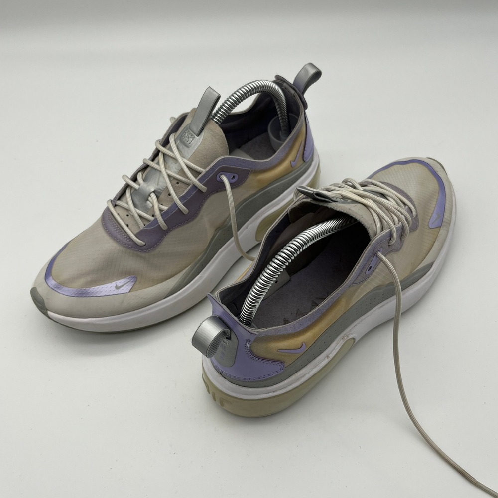 Nike‎ Air Max Dia SE Womens Shoes 9.5 Pale Ivory Bio Beige Purple BV6479-001